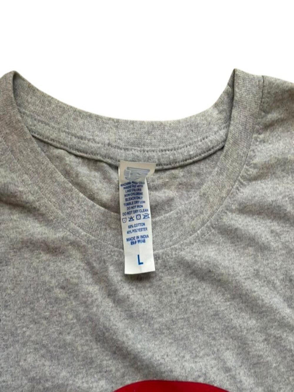 Brisco Brands New York Strong Graphic T Shirt Gray Men's Size L NWOT. - Picture 3 of 6